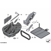 BMW Vehicle Lifting Jack Bracket - Genuine BMW 71106867334