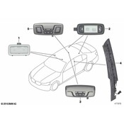 BMW Reading Light - Genuine BMW 63319390893