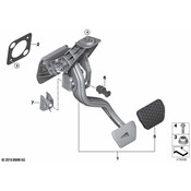 BMW Power Brake Booster Gasket - Genuine BMW 34516893390