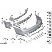 BMW Bumper Protection Pad - Genuine BMW 51127485952