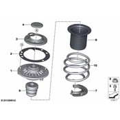 BMW Suspension Bump Stop - Genuine BMW 31336852445