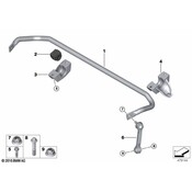 BMW Suspension Stabilizer Bar Bracket - Genuine BMW 33556861478