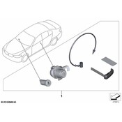 BMW Door Lock Cylinder - Genuine BMW 51217417648