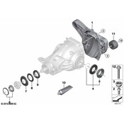 BMW Differential Cover - Genuine BMW 33118677758