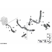 BMW HVAC Duct Adapter - Genuine BMW 64116825814