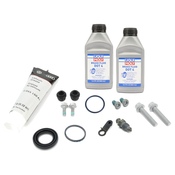 Audi Disc Brake Caliper Repair Kit - Genuine Audi 4M0698671AKT
