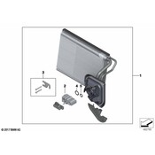 BMW AC Evaporator Core Clip - Genuine BMW 64119382868