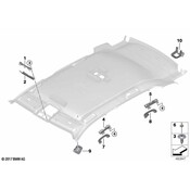BMW Interior Grab Bar - Genuine BMW 51167475741