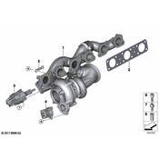 BMW Exhaust Manifold - Genuine BMW 11658681990
