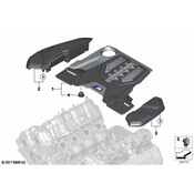 BMW Engine Cover - Genuine BMW 11148058667