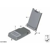 BMW Seat Armrest Base - Genuine BMW 52207479150
