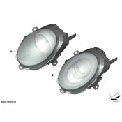 Mini Headlight - Genuine Mini 63118737598