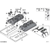 BMW Engine Valve Cover - Genuine BMW 11128699195