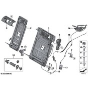 BMW Headrest Actuator - Genuine BMW 52207415119