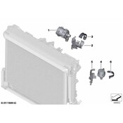 BMW Engine Water Pump Bracket - Genuine BMW 17118697890