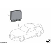 BMW Parking Aid Control Module - Genuine BMW 66205A44586
