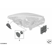 BMW Daytime Running Light Module - Genuine BMW 63115A0AF90