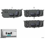 BMW Power Seat Switch - Genuine BMW 61315A71210