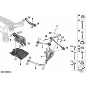 BMW ABS Wheel Speed Sensor - Genuine BMW 34526894815