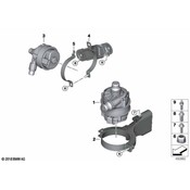 BMW Engine Water Pump Bracket - Genuine BMW 11517935177