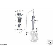 BMW Suspension Strut Bumper - Genuine BMW 31336791491