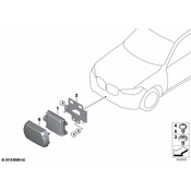BMW Cruise Control Distance Sensor Screw - Genuine BMW 07146999225