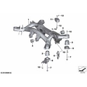 BMW Suspension Control Arm Cover - Genuine BMW 33306888058