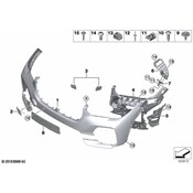 BMW Bumper Guide - Genuine BMW 51117421850