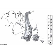 BMW Steering Knuckle - Genuine BMW 31216876655