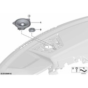 BMW Speaker - Genuine BMW 65132622545