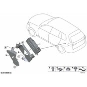 BMW Radio Amplifier - Genuine BMW 65125A52E25