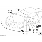 BMW Air Bag Control Module - Genuine BMW 65775B44905