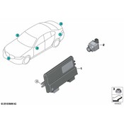 BMW Parking Aid Control Module - Genuine BMW 66535A05273