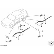 BMW Door Trim Molding - Genuine BMW 63316999929