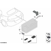 BMW Battery Vent Tube - Genuine BMW 61219311080