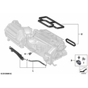 BMW HVAC Unit Case Hardware Kit - Genuine BMW 64119382894