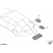 BMW Radio Capacitor - Genuine BMW 65206835155