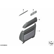 BMW Seat Back Panel - Genuine BMW 52107497162