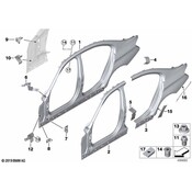 BMW Left Protection Foil - Genuine BMW 51128064441