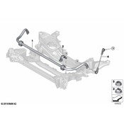 BMW Suspension Stabilizer Bar - Genuine BMW 31305A089B3