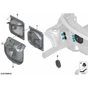 BMW Fresh-Air Duct - Genuine BMW 64316824632