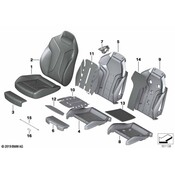 BMW Seat Cover - Genuine BMW 52108098724