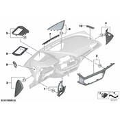 BMW Speaker Cover Clip - Genuine BMW 07149418607