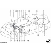 BMW Plug Housing - Genuine BMW 61131378460