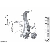 BMW Wheel Bearing and Hub Assembly - Genuine BMW 31206864570