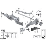 BMW Suspension Trailing Arm - Genuine BMW 33308854115
