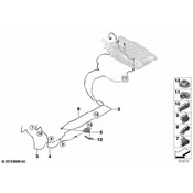 BMW Clip, Tubing - Genuine BMW 16197464237