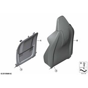 BMW Seat Back Panel - Genuine BMW 52107469696