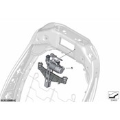 BMW Headrest Actuator - Genuine BMW 52107452225
