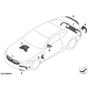 BMW Bumper Trim - Genuine BMW 51128076175